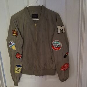 Love Tree Olive Green Jacket